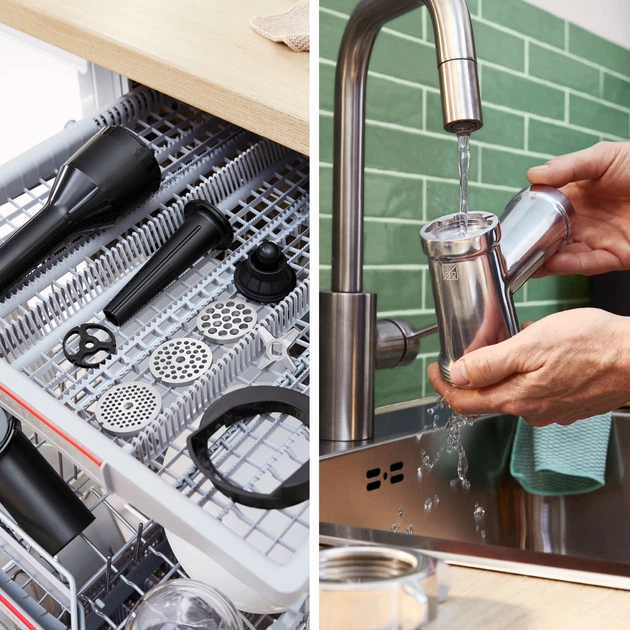 М'ясорубка Bosch MultiPower Серія 6 MFWS660B з насадкою