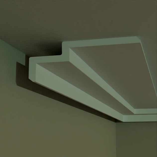 Карниз полиуретановый 165x58x2000 мм Gaudi Decor C 969 - изображение 6