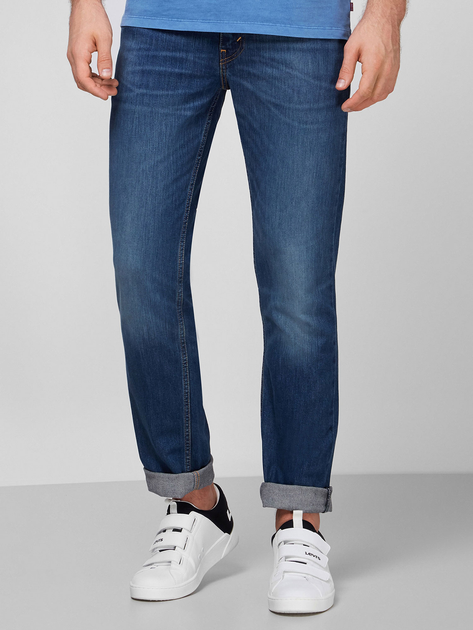 Jeansy slim fit męskie Levi's 511 Slim 04511-1163 31-34 Granatowe (5415153940779) - obraz 1