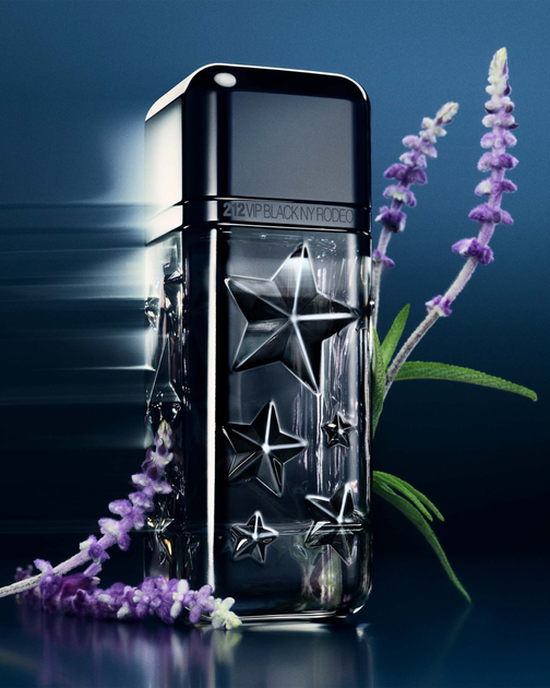 Парфумована вода для чоловіків Carolina Herrera 212 VIP Black NY Rodeo 100 мл (8411061111604) - зображення 3