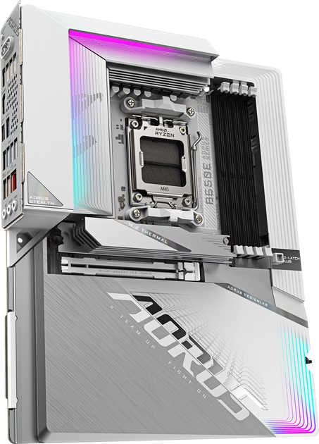 Płyta główna Gigabyte B650E AORUS STEALTH ICE (sAM5, AMD B650, PCI-Ex16) - obraz 2