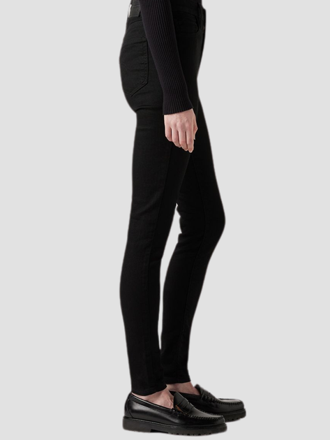 Джинси Skinny жіночі Levi's 720 Hirise Super Skinny 52797-0000 30-32 Чорні (5400537910325) - зображення 4