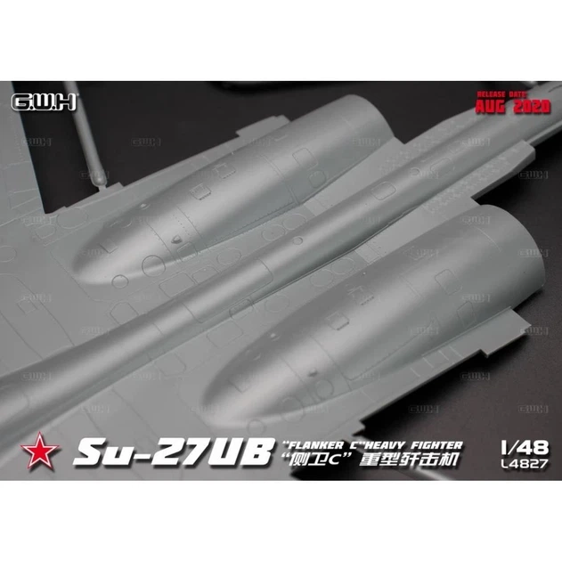 Збірна модель 1/48 Літак Su-27UB "Flanker-C" Great Wall Hobby L4827 - изображение 6