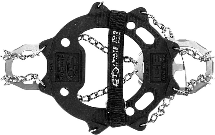 Raczki turystyczne Climbing Technology Ice Traction Plus 44 - 47 Black (8056734832952) - obraz 1