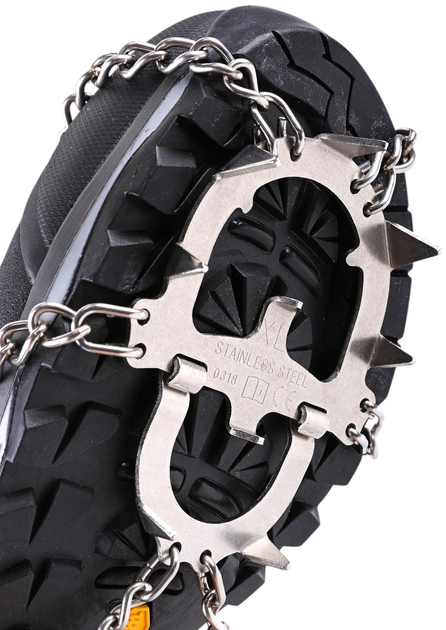 Raczki turystyczne Climbing Technology Ice Traction Plus 44 - 47 czarny (8056734832952) - obraz 6
