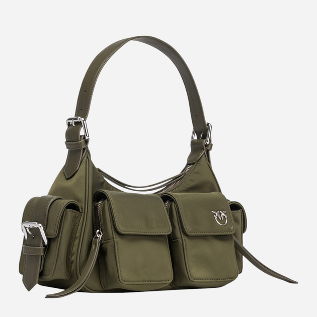 Torba damska Pinko Cargo 102794A1J4-V68N Zielona (800070331891) - obraz 3