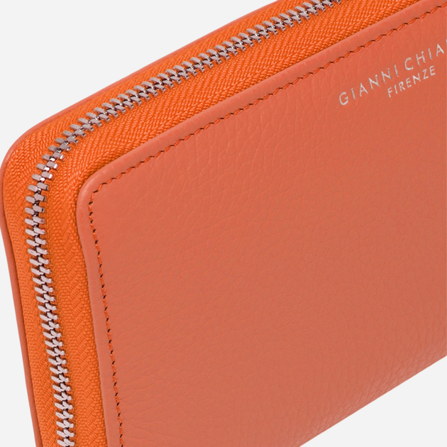 Portfel damski skórzany Gianni Chiarini PF-5042/24PE-GRN-13309 Pomarańczowy (800070331810) - obraz 5