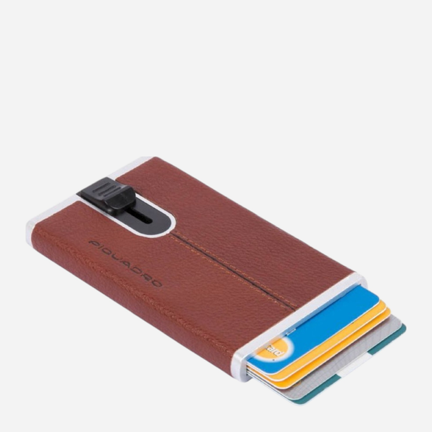 Картхолдер чоловічий Piquadro PP4825B3R/CU Коричневий (800070076403) - зображення 2