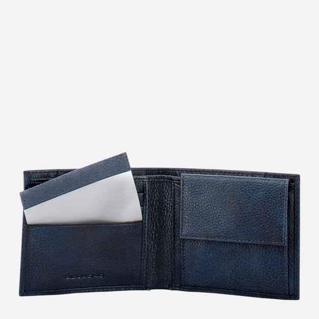 Portfel męski skórzany Piquadro PU4188P15S/BLU2 Granatowy (800070043462) - obraz 3