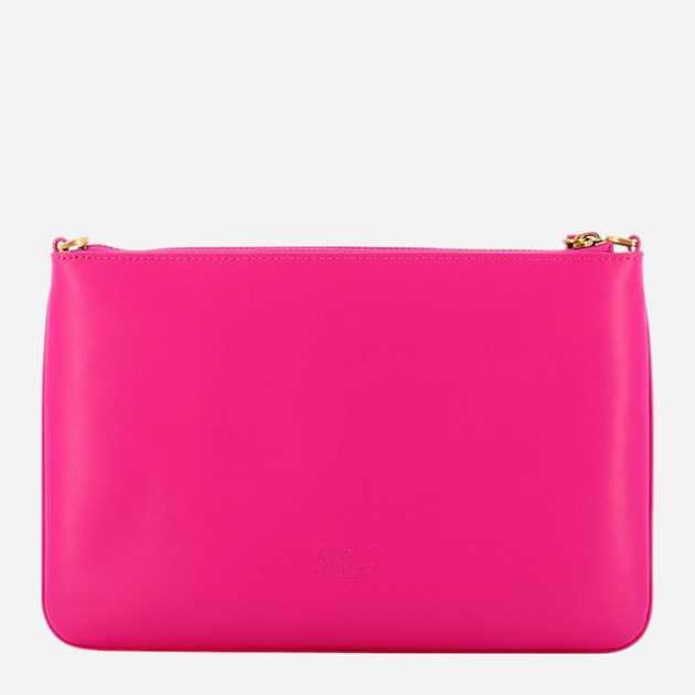 Torebka crossbody damska skórzana Pinko Flat Classic 100455A0F1-N17Q Różowa (800070310434) - obraz 3