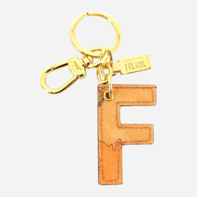 Etui na klucze damskie Alviero Martini Charm Lettera F CP00F6000-0010 Jasnobrązowa (800070004849) - obraz 1