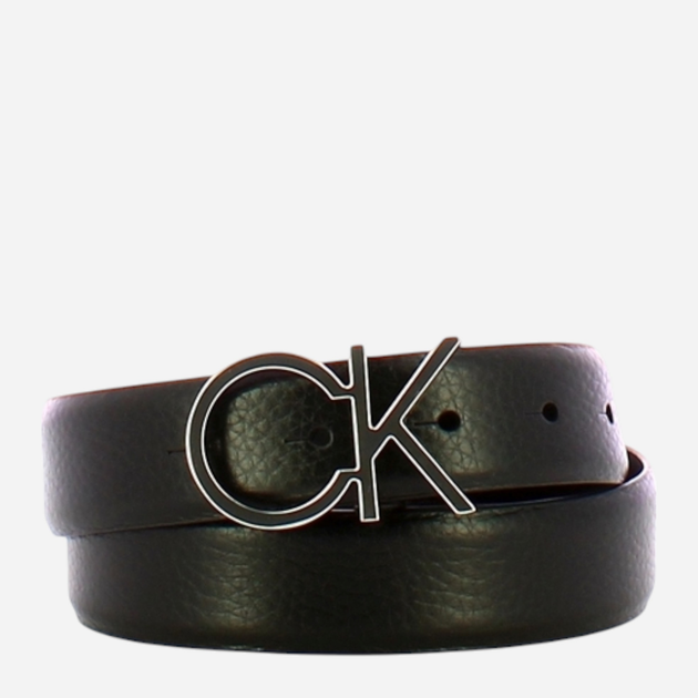 Ремінь жіночий з натуральної шкіри Calvin Klein K60K611903-BEH Чорний (800070316863) - зображення 1