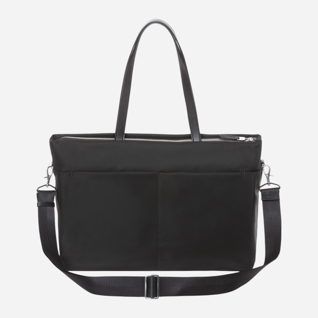 Torba shopper damska duża Mandarina Duck Hunter P10VCT42-651 Czarna (800070330348) - obraz 2