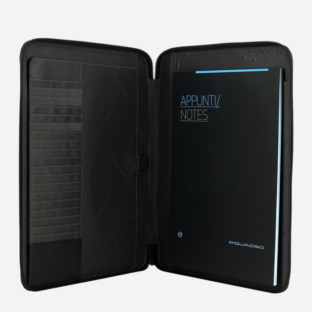 Etui na karty męskie Piquadro PB2830P16/CHEVBLU Granatowe (800070001766) - obraz 3