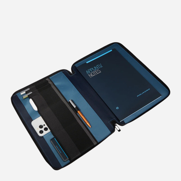 Etui na karty męskie Piquadro PB6554W129/BLU Granatowe (800070326279) - obraz 3