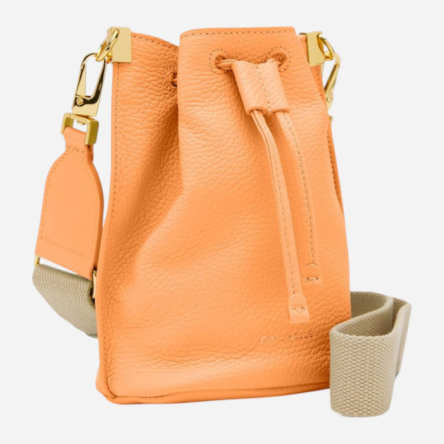 Torba damska skórzana Coccinelle Hyle E5PH6630101-P47 Pomarańczowa (800070316461) - obraz 2