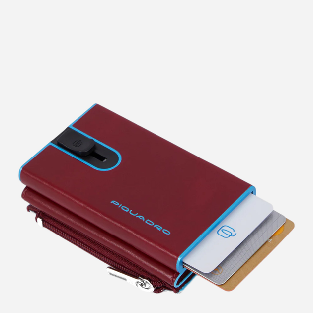 Etui na karty męskie Piquadro PP5585B2BLR/R Czerwone (800070308251) - obraz 3