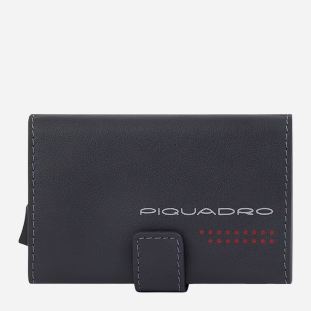 Etui na karty męskie Piquadro PP5649UB00R/GRN Szare (800070308258) - obraz 1