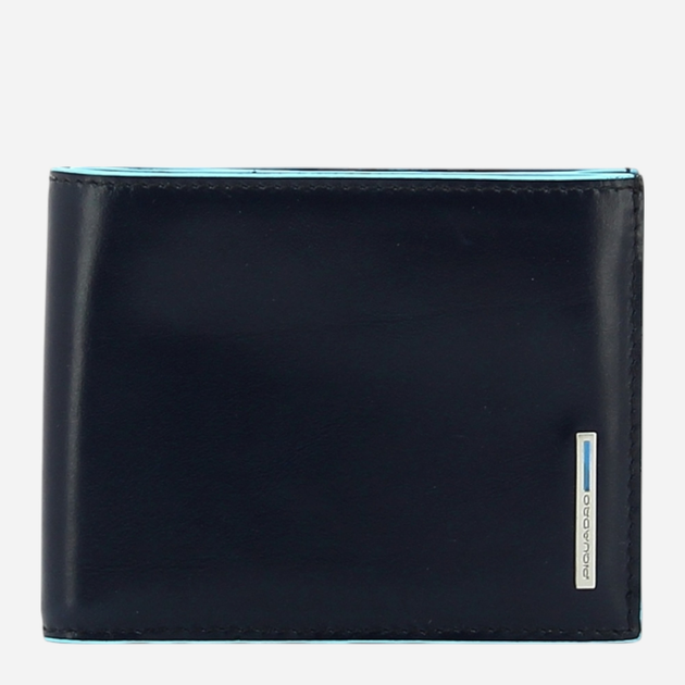 Портмоне чоловіче шкіряне Piquadro PU1240B2/BLU2 Синє (800070004987) - зображення 1