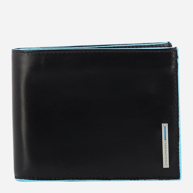 Портмоне чоловіче шкіряне Piquadro PU1240B2/N Чорне (800070004989) - зображення 1