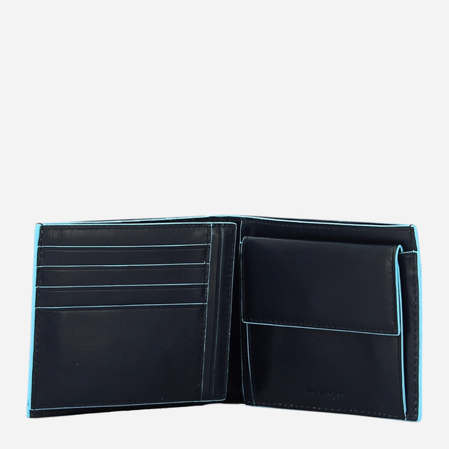 Портмоне чоловіче шкіряне Piquadro PU1240B2/BLU2 Синє (800070004987) - зображення 3