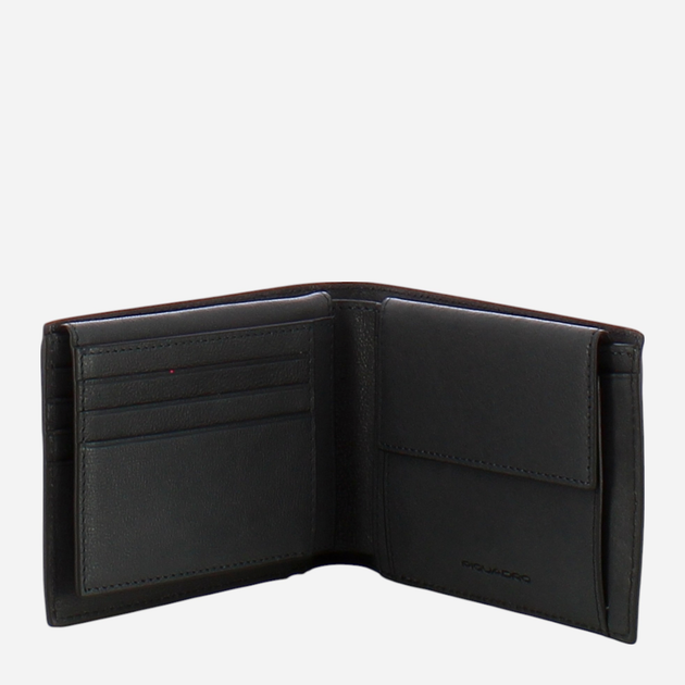 Портмоне чоловіче шкіряне Piquadro PU1392B3R/BLU4 Синє (800070210300) - зображення 3