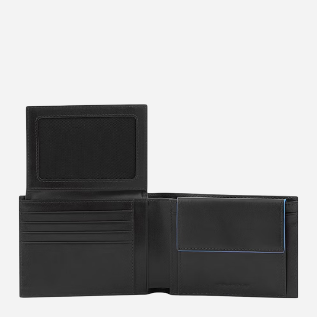 Портмоне чоловіче шкіряне Piquadro PU1392B2VR/N Чорне (800070304203) - зображення 4