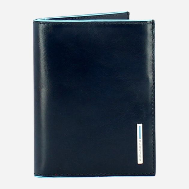 Портмоне чоловіче шкіряне Piquadro PU1393B2/BLU2 Синє (800070024625) - зображення 1