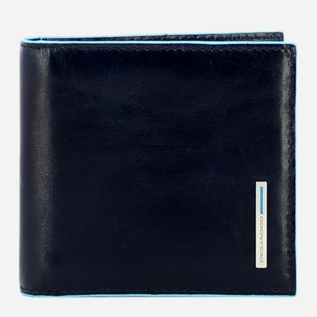 Портмоне чоловіче шкіряне Piquadro PU1666B2/BLU2 Темно-синє (800070068126) - зображення 1