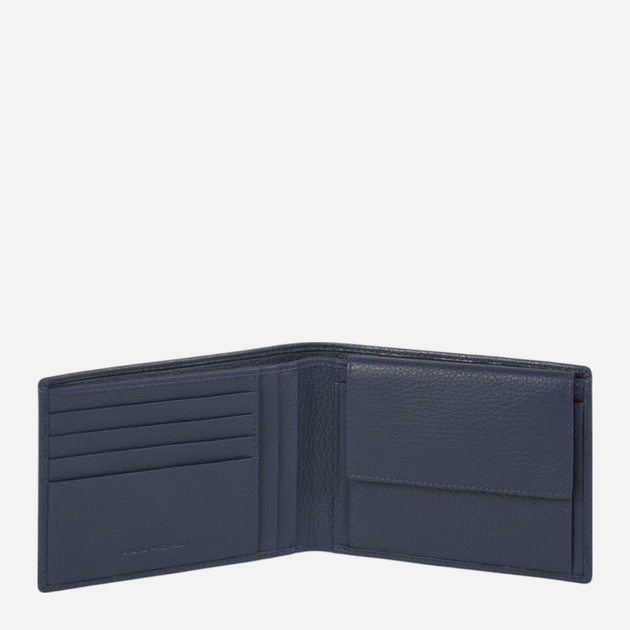 Портмоне чоловіче шкіряне Piquadro PU257MOSR/BLU Синє (800070289564) - зображення 3