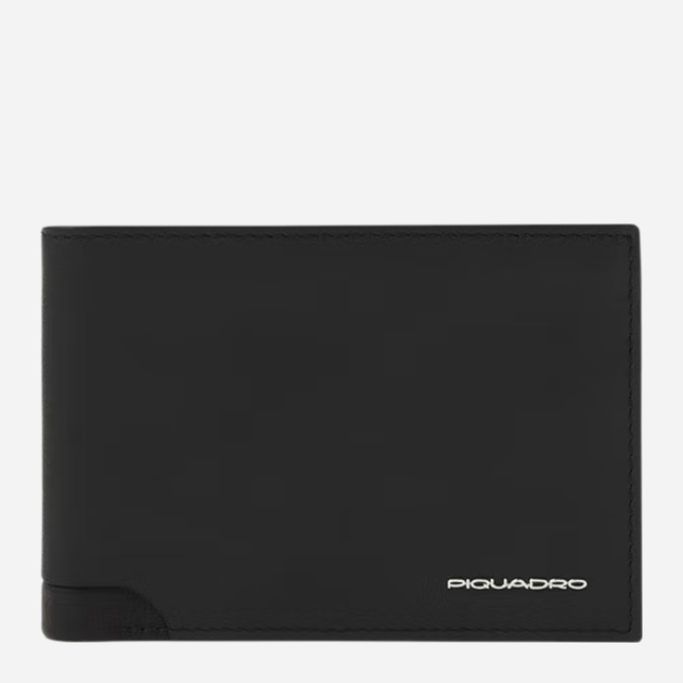 Портмоне чоловіче шкіряне Piquadro PU257S128R/N Чорне (800070304235) - зображення 1