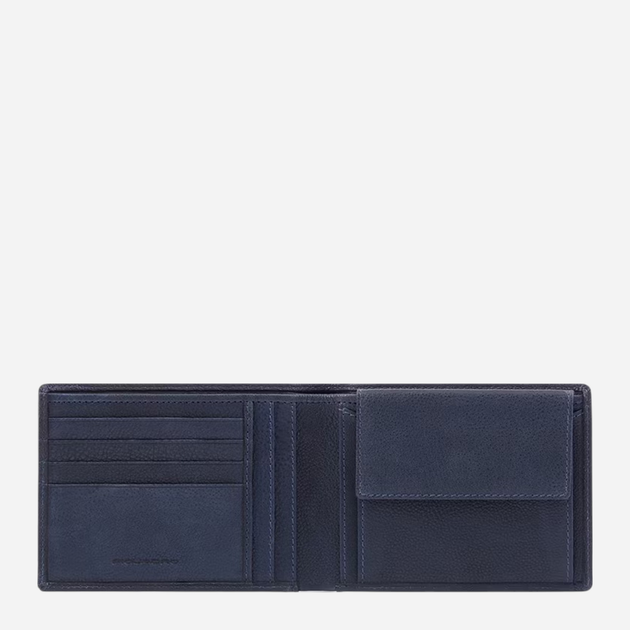 Portfel męski skórzany Piquadro PU257W118R/BLU Granatowy (800070308284) - obraz 3