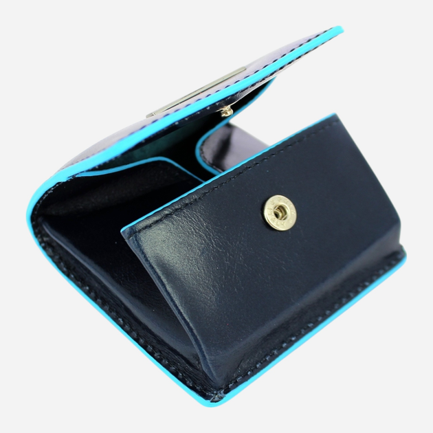 Портмоне чоловіче шкіряне Piquadro PU2634B2/BLU2 Синє (800070016364) - зображення 2