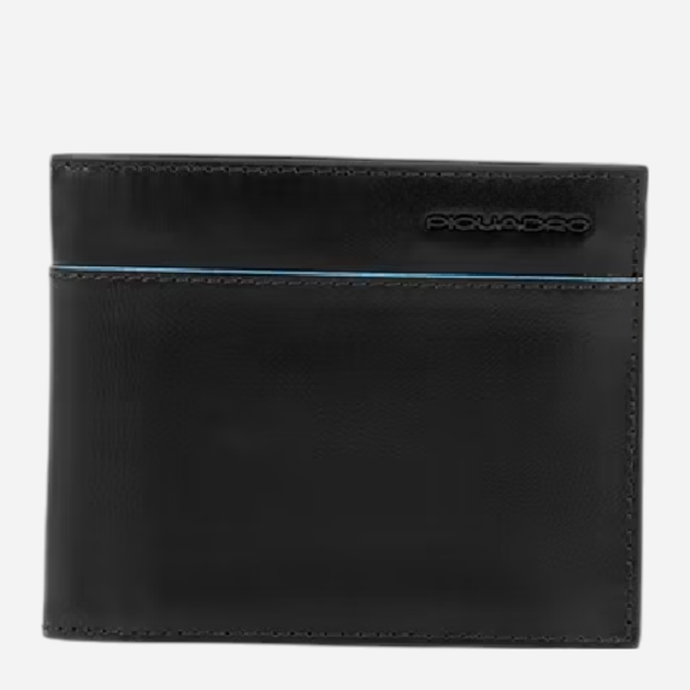 Портмоне чоловіче шкіряне Piquadro PU3891B2VR/N Чорне (800070304215) - зображення 1