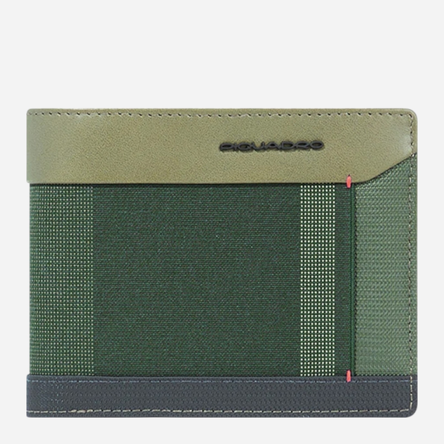 Портмоне чоловіче Piquadro PU3891S131R/VE Зелене (800070320583) - зображення 1