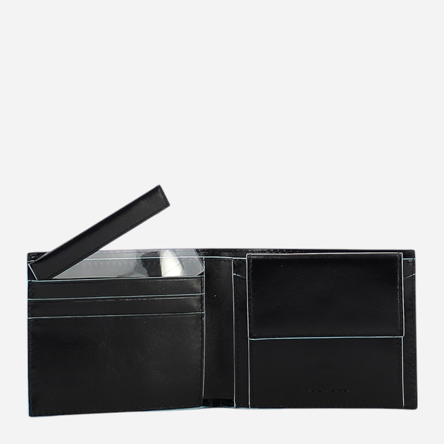 Портмоне чоловіче шкіряне Piquadro PU4188B2R/N Чорне (800070015347) - зображення 3