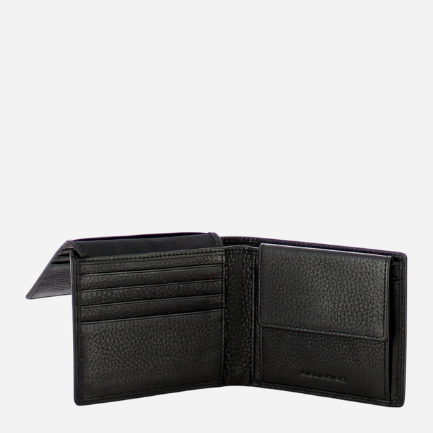 Portfel męski skórzany Piquadro PU4518MOSR/N Czarny (800070117927) - obraz 4