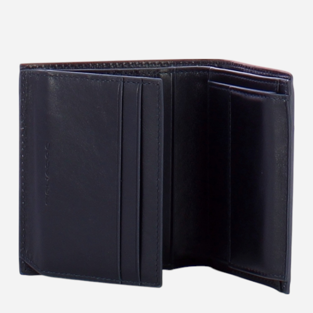 Портмоне чоловіче шкіряне Piquadro PU5964B2VR/BLU Синє (800070320551) - зображення 3
