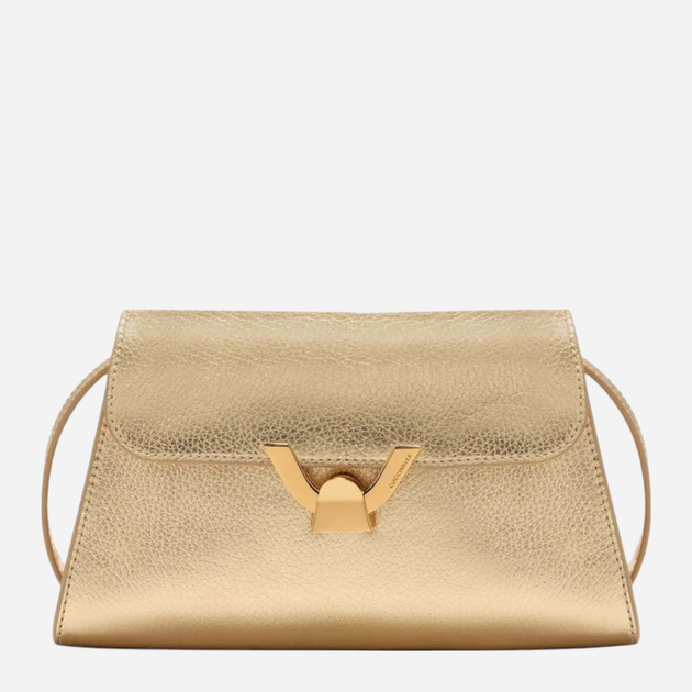 Torba damska skórzana Coccinelle Dew E1QTF120301-J70 Złocista (800070338294) - obraz 1