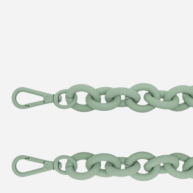 Ручка для сумки Gianni Chiarini TR-RUBBER-CHAIN-1231 Зелена (800070255614) - зображення 1