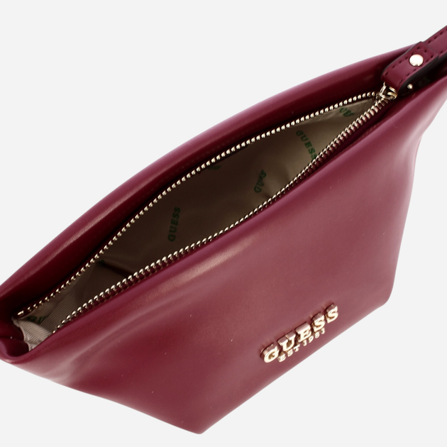 Косметичка жіноча Guess Eco Evaine TWEV9535005-RED Червона (800070334925) - зображення 4