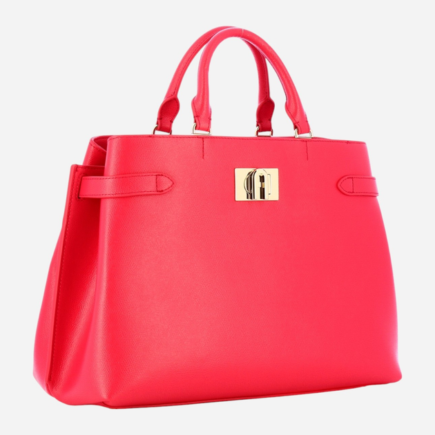 Сумка шопер жіноча з натуральної шкіри Furla 1927 L WB00551ARE0001265S1007 Червона (800070306866) - зображення 3