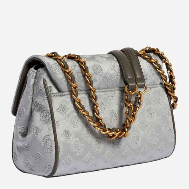 Torebka crossbody damska Guess Kimi HWCHSVP1416-GRY Szara (800070289885) - obraz 2