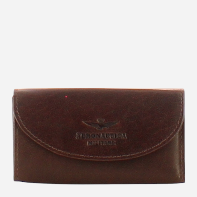 Etui na klucze skórzane Aeronautica Militare Bustina AM176-MO Brązowe (800070241491) - obraz 1