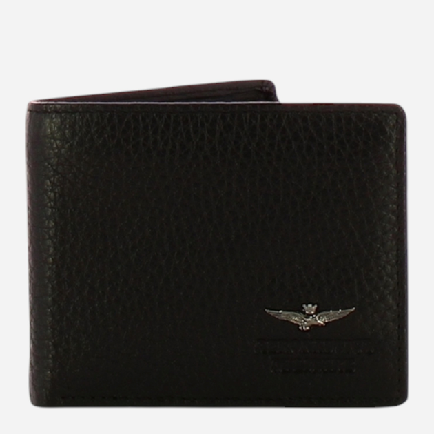 Portfel męski skórzany Aeronautica Militare Soft AM180-NE Czarny (800070303623) - obraz 1