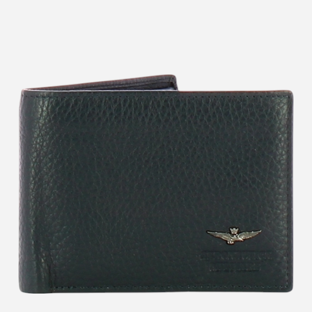 Portfel męski skórzany Aeronautica Militare Soft AM181-BL Granatowy (800070303627) - obraz 1