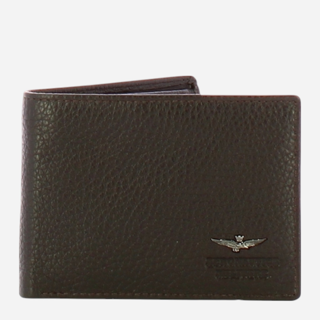 Portfel męski skórzany Aeronautica Militare Soft AM181-MO Brązowy (800070303631) - obraz 1