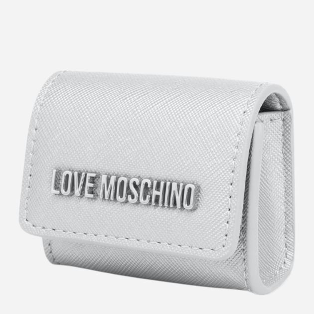 Brelok Love Moschino Saffiano JC6451PP4IK2390B Srebrny (800070317973) - obraz 3