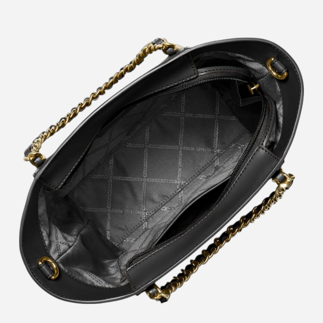 Torebka crossbody damska skórzana Michael Kors 30S3G5WT1L-001 Czarna (800070308000) - obraz 3