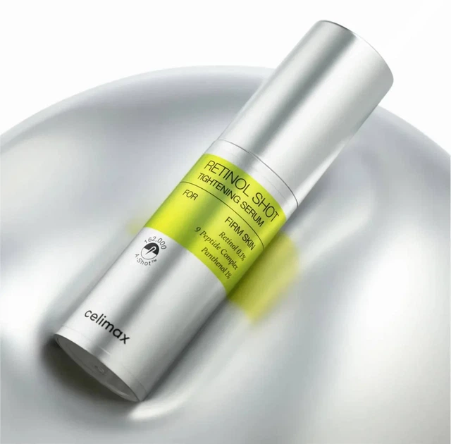 Антивозрастная сыворотка с ретинолом и пептидами Celimax The Vita-A Retinol Shot Tightening Serum 30 ml - изображение 2